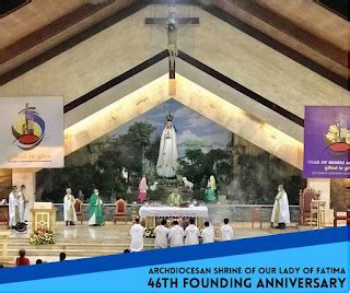 archdiocesan shrine of our lady of fatima|Archdiocesan Shrine and Parish of Our Lady of Fatima mass .